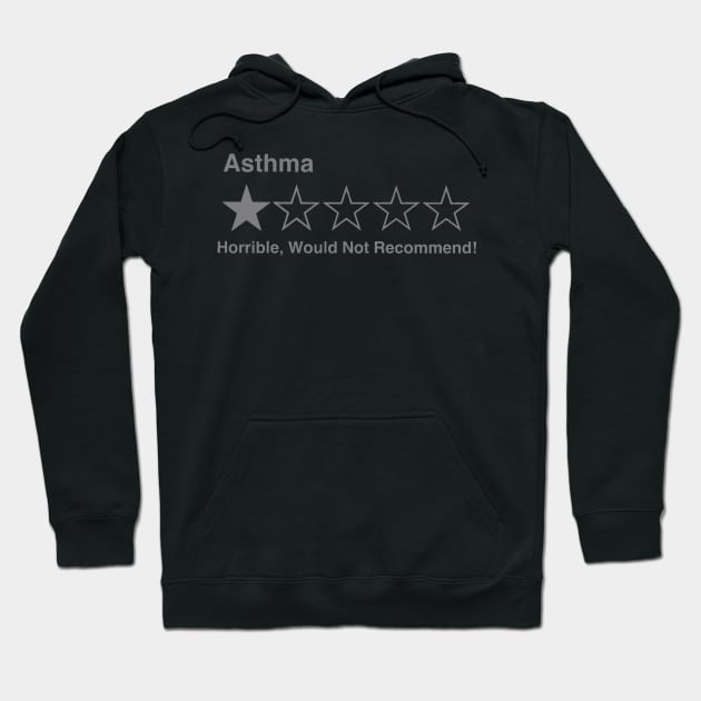 5 Star Review (Asthma) Hoodie by CaitlynConnor